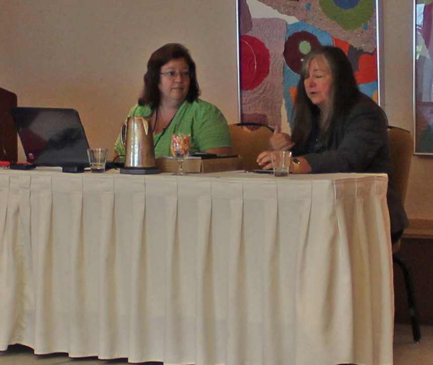 Donna Murray speaking at the Jacksonville NDIA Regional Conference
