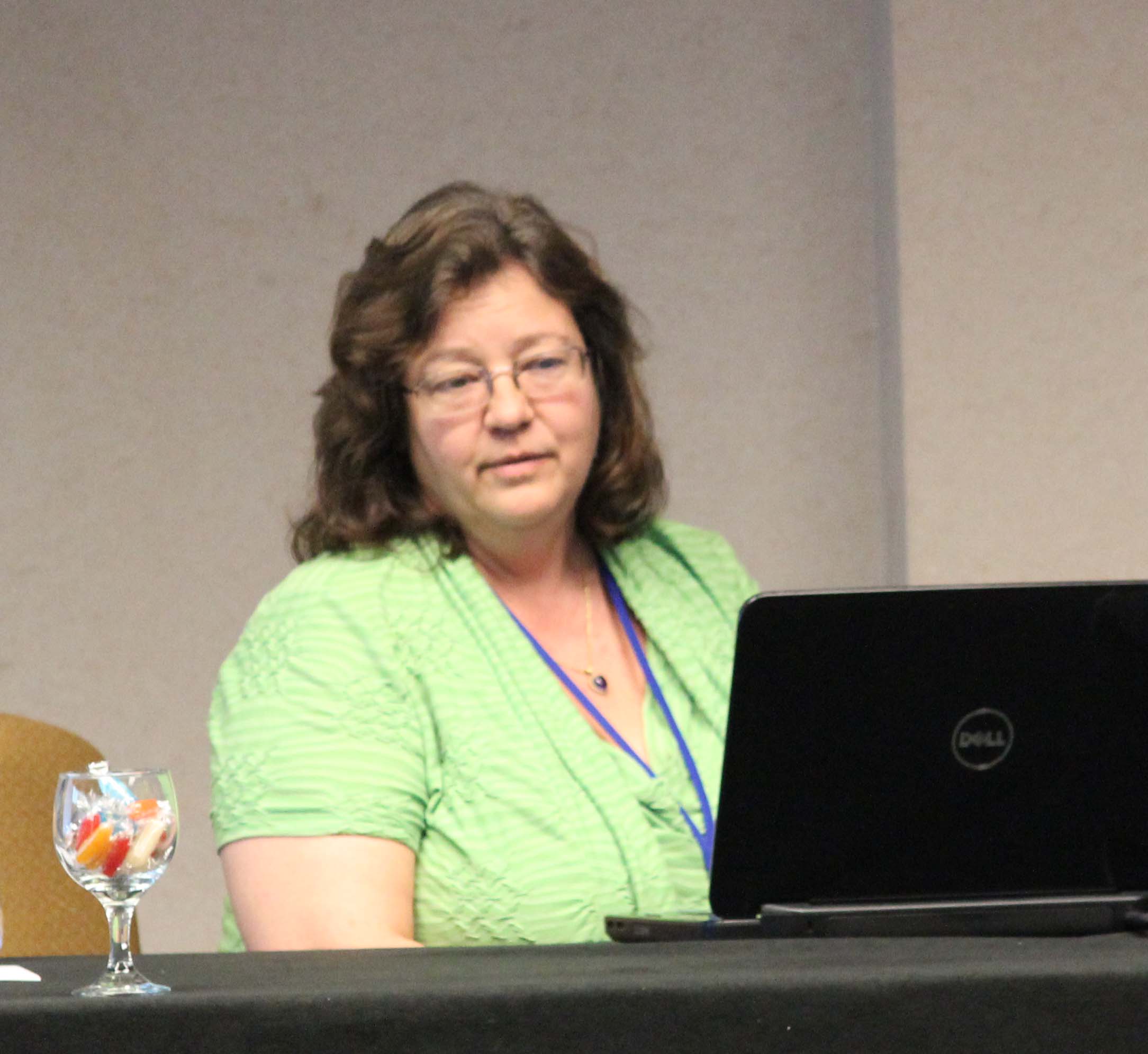 Donna Murray speaking at the Jacksonville NDIA Regional Conference